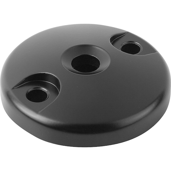 Plate Anti-Slip Plate, Form:D Zinc, D=100